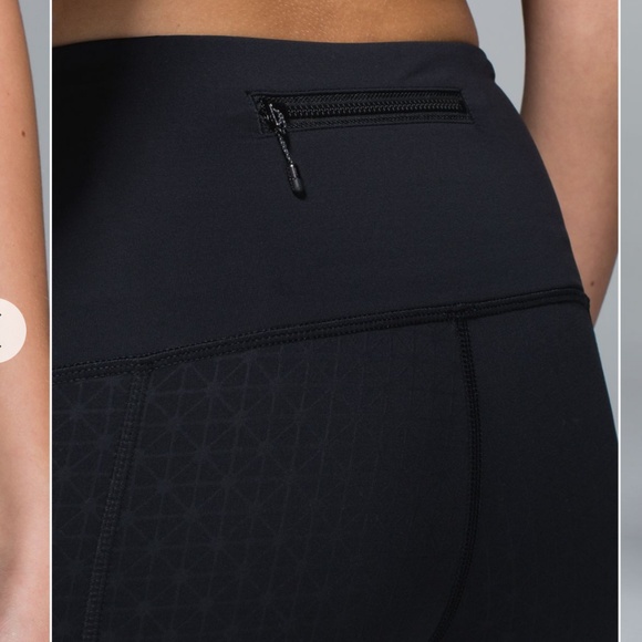 🐆Lululemon Runday CropTri Geo Embossed B - Picture 4 of 8